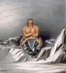 Kemig, en ung infödd kvinna, 1835
